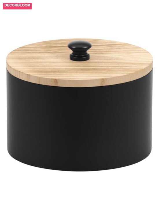 Other - Wood Coffee Filter Holder with Lid Farmhouse Storage Container